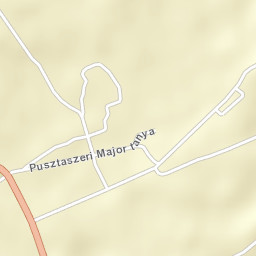 Ópusztaszer Street Map