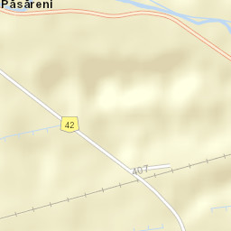 Păsăreni Street Map