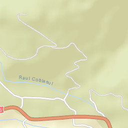 Arieşeni Street Map