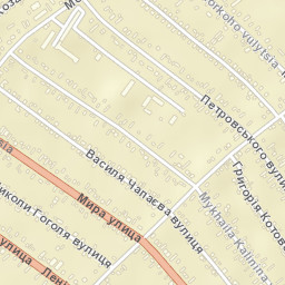 Bilyayivka Street Map