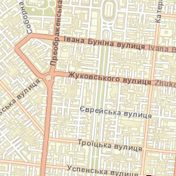 Odesa Street Map