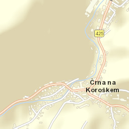 Črna na Koroškem Street Map