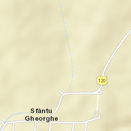 Sfântu Gheorghe Street Map