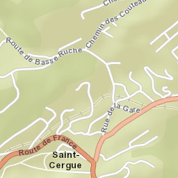Saint-Cergue Street Map