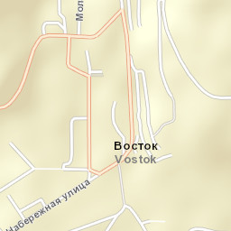 Vostok Street Map