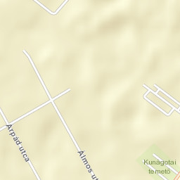 Kunágota Street Map