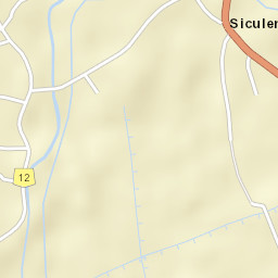 Comuna Siculeni Street Map