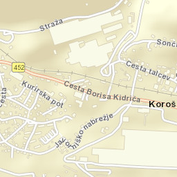 Slovenski Javornik Street Map