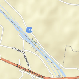 Oraş Comãneşti Street Map