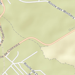 Trélex Street Map