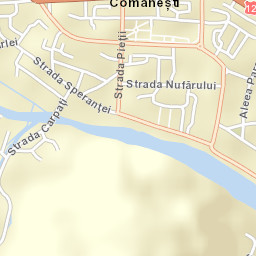 Comăneşti Street Map