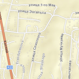 Troitskoye Street Map