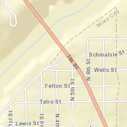 Montana 59 Miles City MT 59301 Street Map
