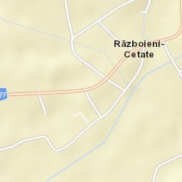 Războieni-Cetate Street Map