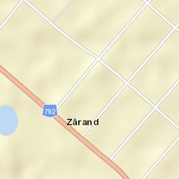 Zărand Street Map