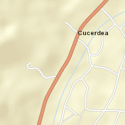 Cucerdea Street Map