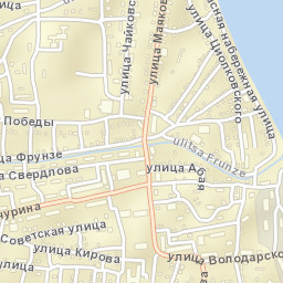 Volodarskiy Street Map
