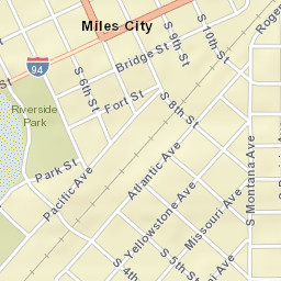 512-598 Main Street, Miles City, MT 59301 Street Map