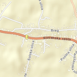 Središče ob Dravi Street Map