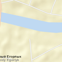 Novyy Yegorlyk Street Map