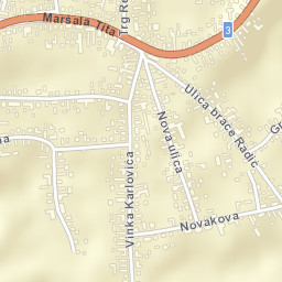 Nedelišće Street Map