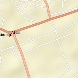 Altai Street Map