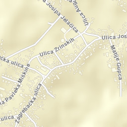 Ivanovec Street Map