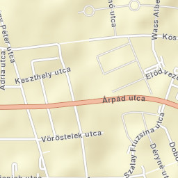 Kaposvár Street Map