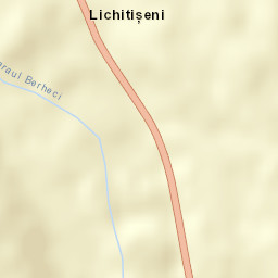 Vultureni Street Map