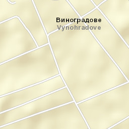 Vynohradove Street Map
