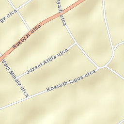 Kaposmérő Street Map