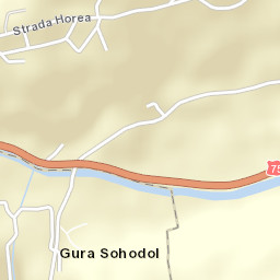 Sohodol Street Map