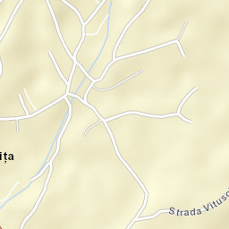 Comuna Căpâlniţa Street Map