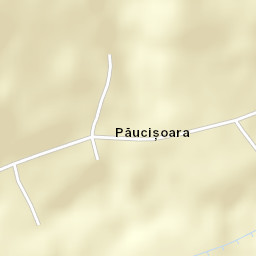 Păucișoara Street Map