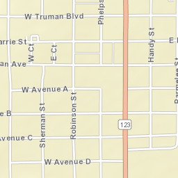 201-219 E Ave B, Newberry, MI 49868, USA Street Map