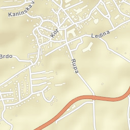 Bovec Street Map