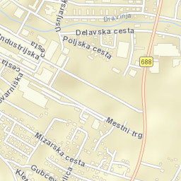 Slovenske Konjice Street Map