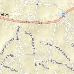 Prelog Street Map