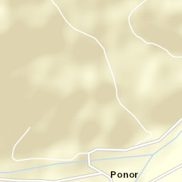 Ponor Street Map