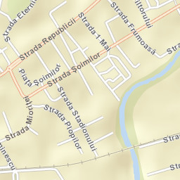 Târnăveni Street Map