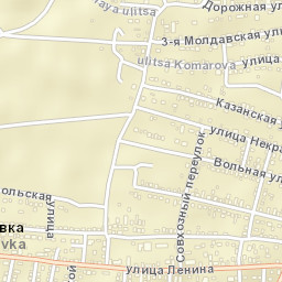 Starokucherganovka Street Map