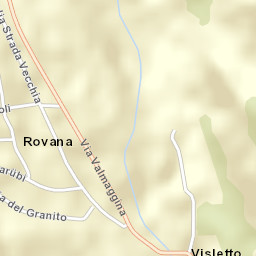 Cevio Street Map