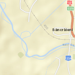 Sâncrăieni Street Map