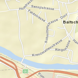 Baltschieder Street Map