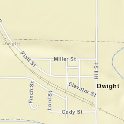 498 Hill Street, Dwight, ND 58075, USA Street Map