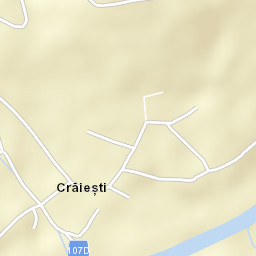 Crăiești Street Map