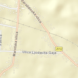 Kućan Marof Street Map