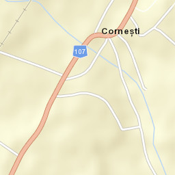 Cornești Street Map