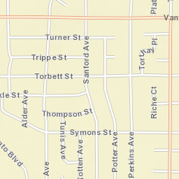 1600-1698 Symons Street Richland WA Street Map