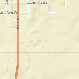 345 Main Street Lavina MT 59046 Street Map